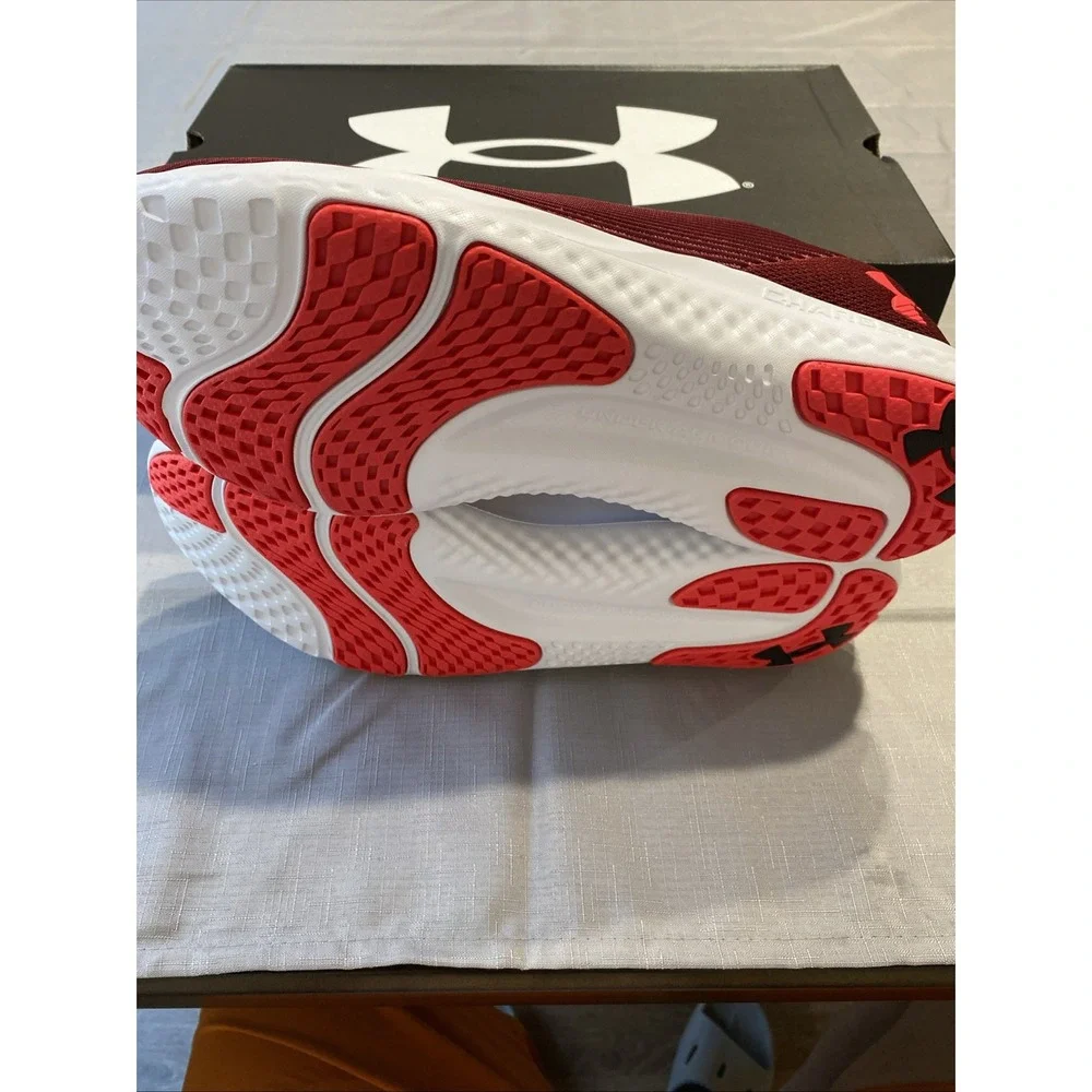 Under Armour UA 3026999-600 Charged Speed Swift Red Comfort Deluxe Men's Size 13